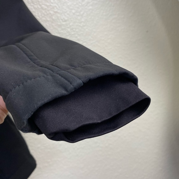 Scandinavian Explorer Black quilter Puffer Full Zip Nylon Coat Women’s Small - Picture 7 of 12